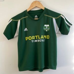 Adidas Portland Timbers kids jersey